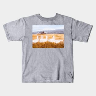 Geese at the Farm Kids T-Shirt